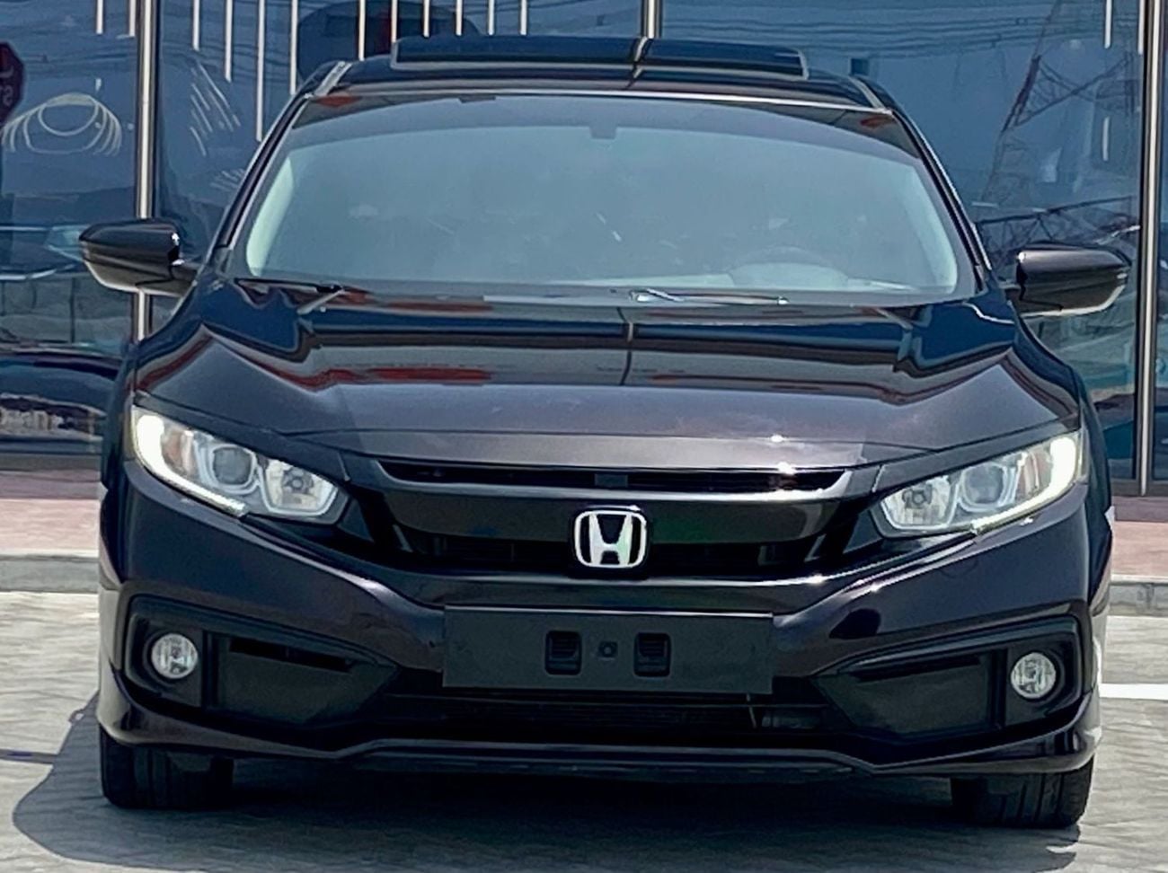 Honda Civic LX Sport 1.6L 830/-Monthly l GCC l Sunroof, Cruise, Camera l Accident Free