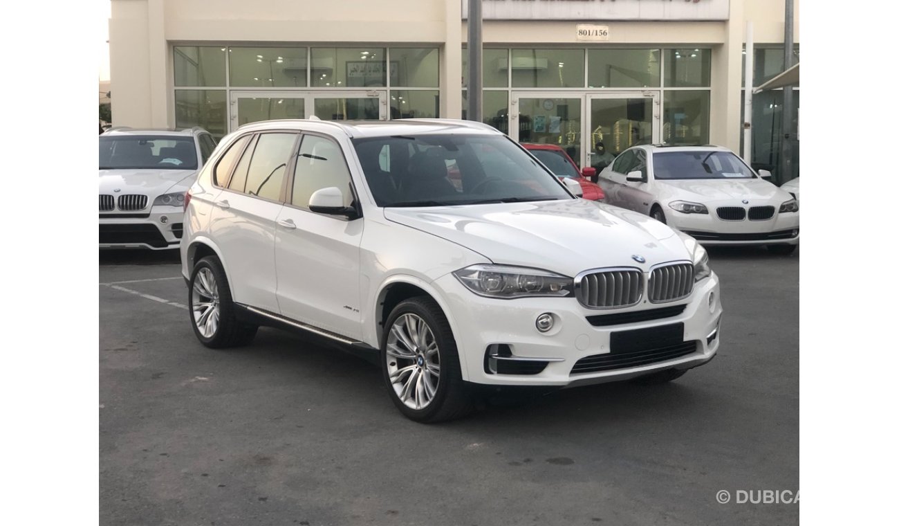 BMW X5 Bmw X5 model 2014 GCC car prefect condition full option panoramic w leather seats back air condition