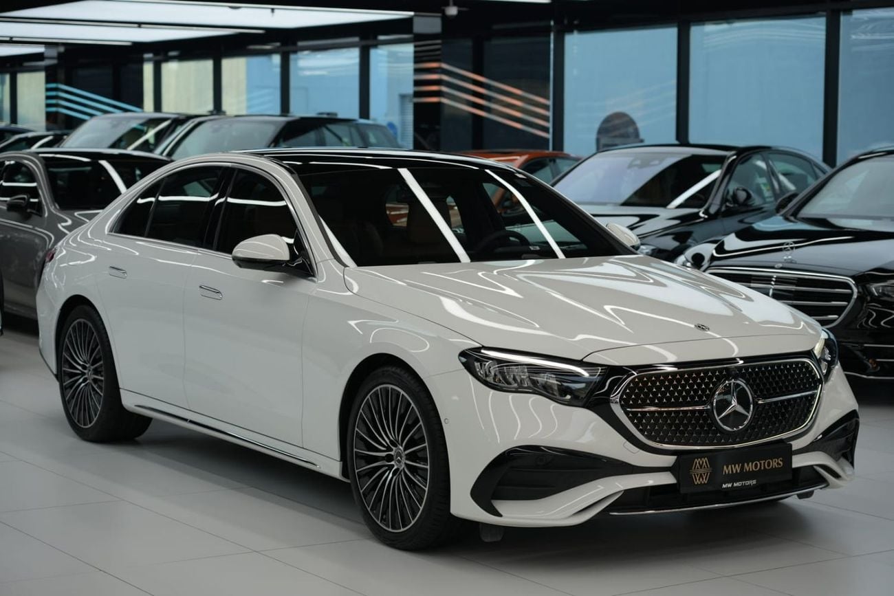 مرسيدس بنز E200 2026 E 200 | GCC 0km | Agency Warranty | AMG Sports Package