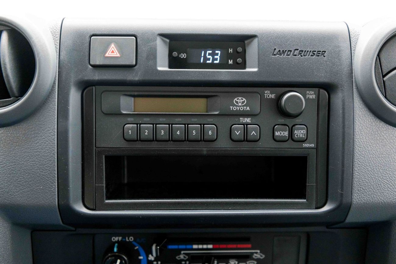 Toyota Land Cruiser 70 LC78 Hardtop 4.2L - 3 Door - Manual - White Inside Bluish Grey | Export Only