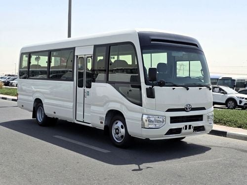 Toyota Coaster TOYOTA COASTER PETROL 2.7 MT - AUTO DOOR - 23 SEATER - 2025 MODEL - WHITE -