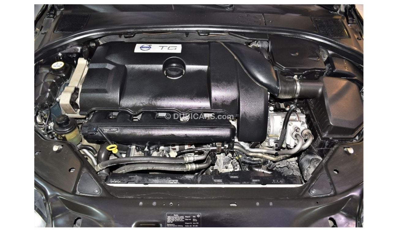 Volvo S80 AED 1,116 Per Month / 0% D.P | Volvo S80 T6 AWD 2015 Model!! in Black Color! GCC Specs