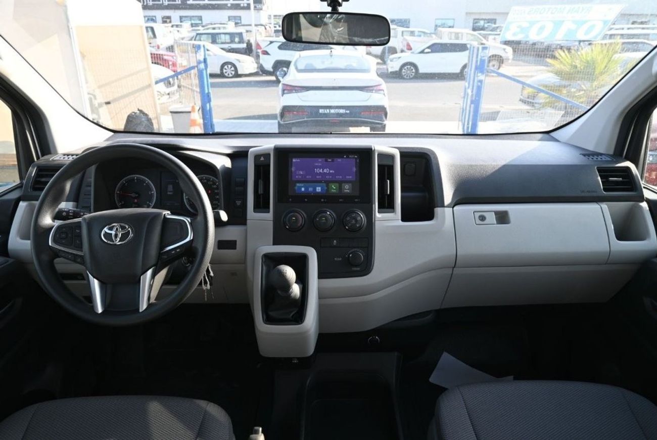 تويوتا هاياس Toyota Hiace Hi-Roof 2.8L Diesel Manual, 12+1 Seater, Model 2025
