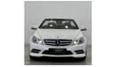 Mercedes-Benz E 350 Std 2013 Mercedes-Benz E350 Convertible, Full Mercedes History, Low kms, GCC