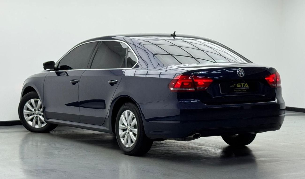 فولكس واجن باسات SE 2.5L 2015 Volkswagen Passat SE, Full VW Service History, Excellent Condition, GCC
