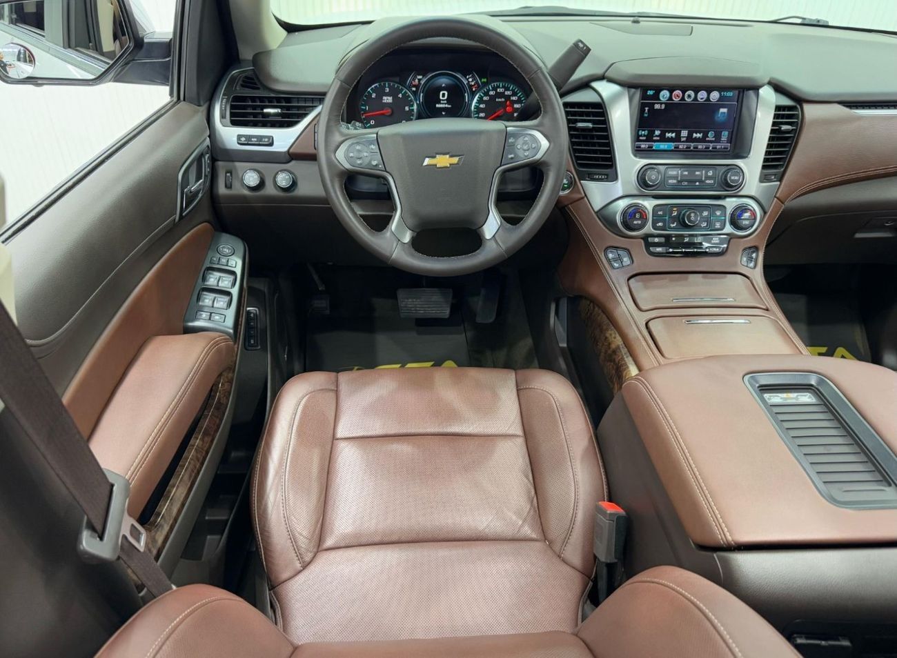 شيفروليه تاهو LTZ 5.3L 4WD (8 Seater) 2017 Chevrolet Tahoe LTZ, Full Chevrolet Service History, 8 Seater, GCC