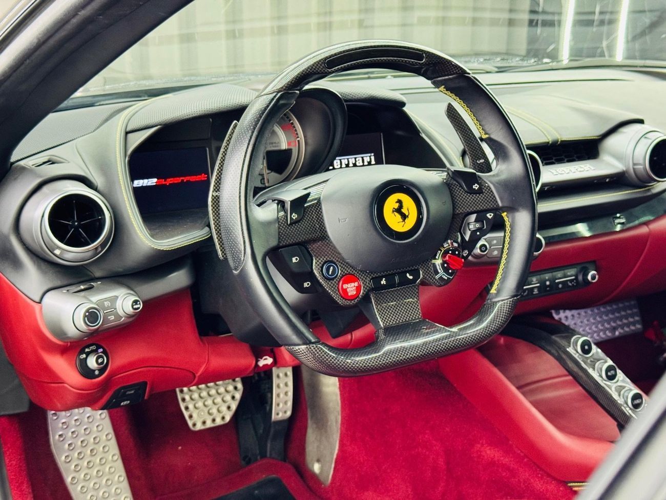 فيراري 812  سوبرفاست 812 Superfast 2018 Ferrari, Full Ferrari Service History, Carbon Fiber Package, Very Low Kms, GCC