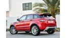 Land Rover Range Rover Evoque 2 Y Warranty - GCC - AED 2,185 PER MONTH - 0% DOWNPAYMENT