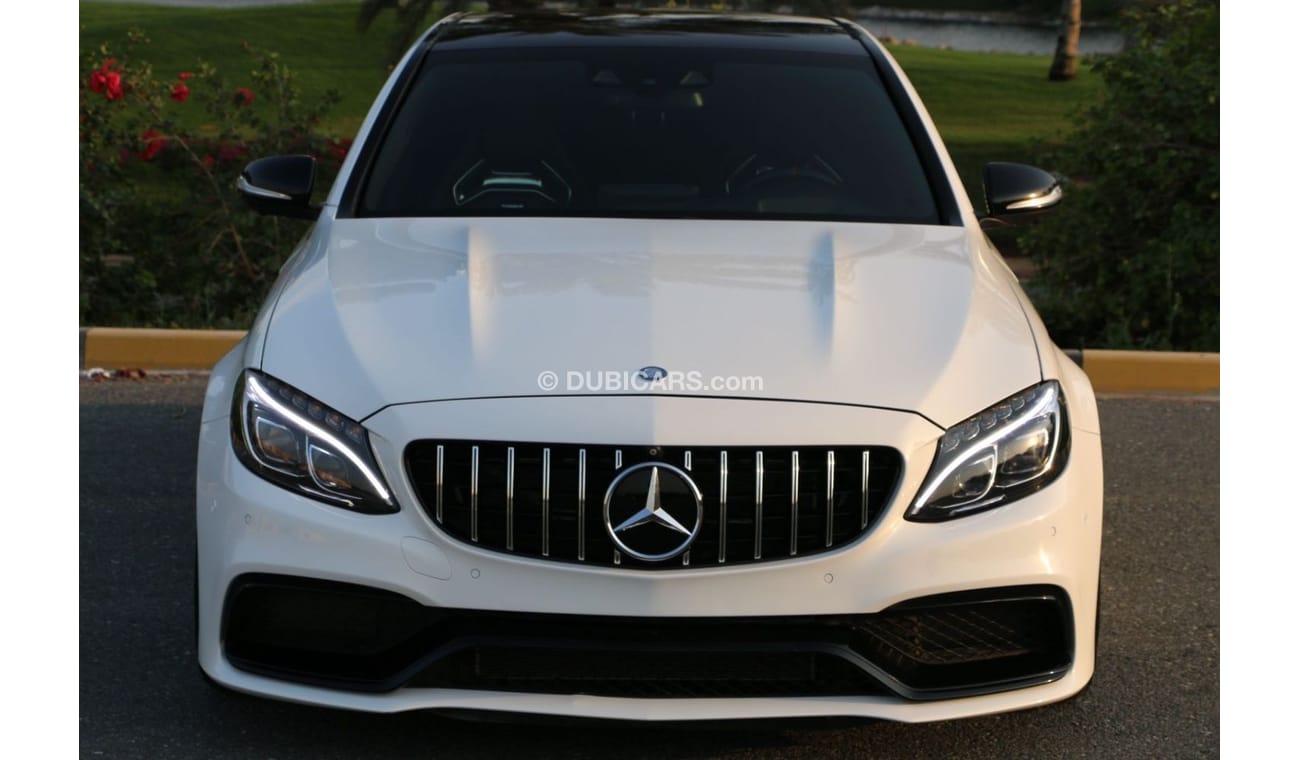 Mercedes-Benz C 63 AMG Mercedes Benz AMG C63S GCC 2015 full option edition 1 night package