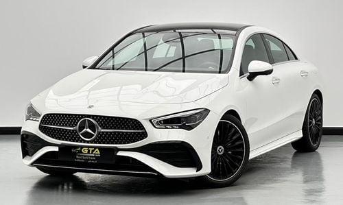 Mercedes-Benz CLA 250 4MATIC 2025 Mercedes-Benz CLA 250, 5 Year Mercedes Warranty + Service Contract, Excellent Condition,