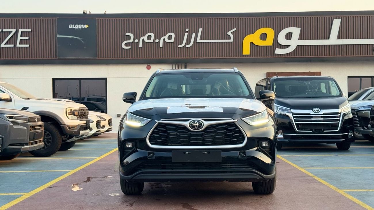 Toyota Highlander HIGHLANDER GLE HYBRID 2025 BLACK INSIDE WHITE