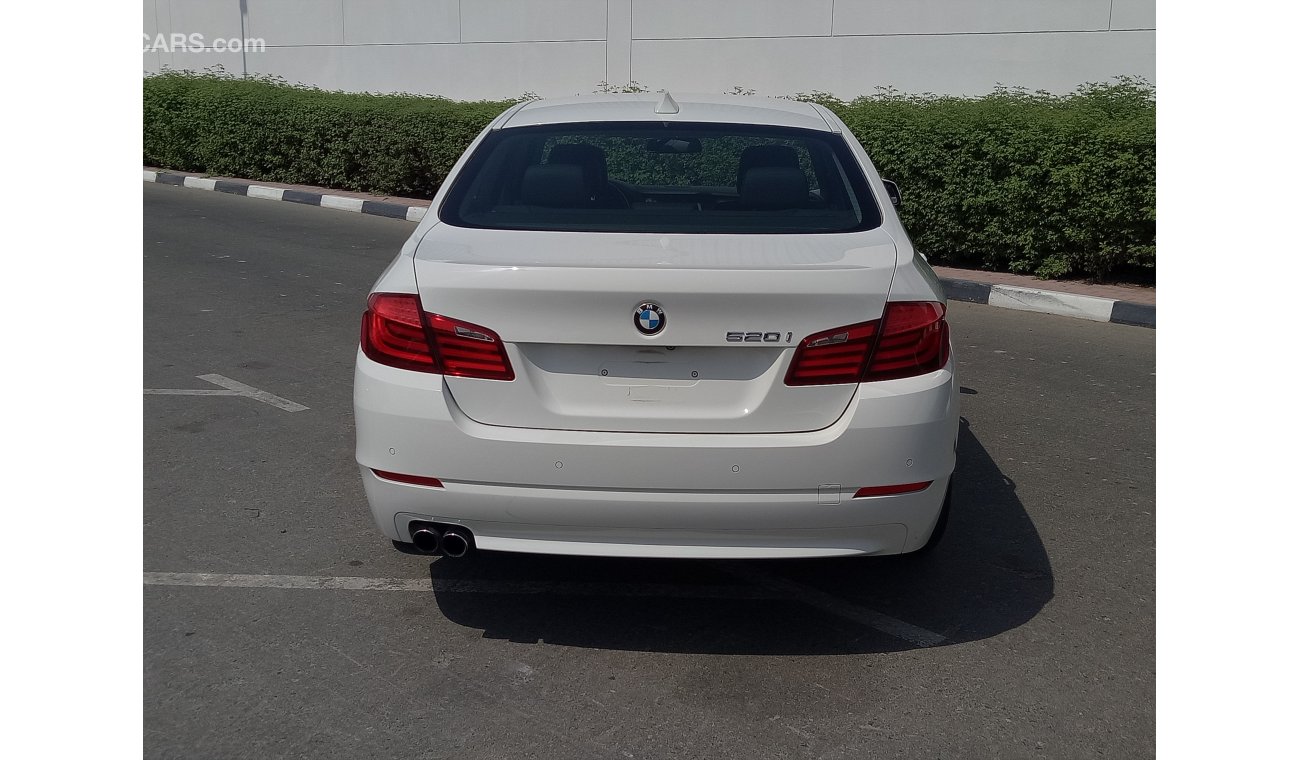 بي أم دبليو 520 ONLY 767 X60 MONTHLY.BMW 520I TWIN-TURBO  FREE ONE YEAR  UNLIMITED KILOMETRES WARRANTY 100%Bank LOAN