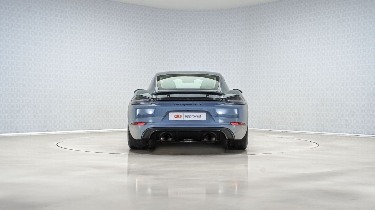 Porsche 718 Cayman GTS 4.0L A/T UAE's Very Best Example | AED 5,725 Per Month
