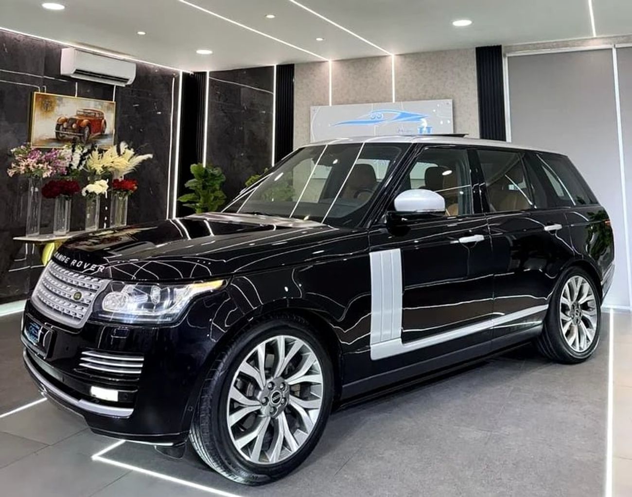 لاند روفر رينج روفر LWB Autobiography P400 3.0L RANGE R VOGUE AUTOBIOGRAPHY SUPERCHARGED V8 || TOP RANGE || ACCIDENTS FR