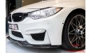 BMW M4 | 2018 | GCC | WARRANTY | COMPETITION PACKAGE