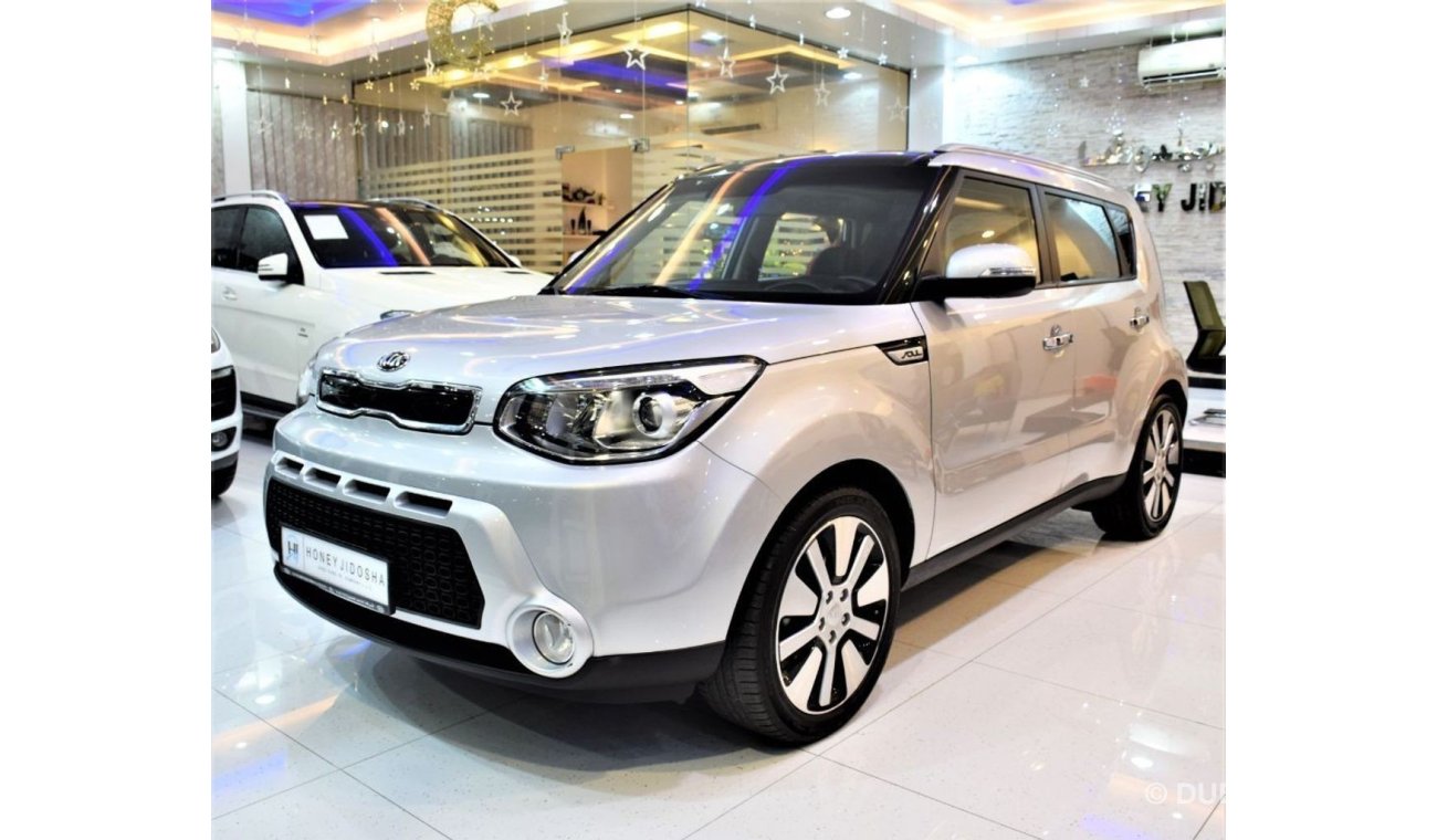 Kia Soul ORIGINAL PAINT ( صبغ وكاله ) Full Service History KIA Soul 2016 Model!! in Silver Color! GCC Specs