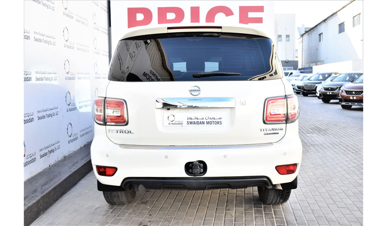 Nissan Patrol TITANIUM 5.6L LE V8 400HP 2018 GCC DEALER WARRANTY