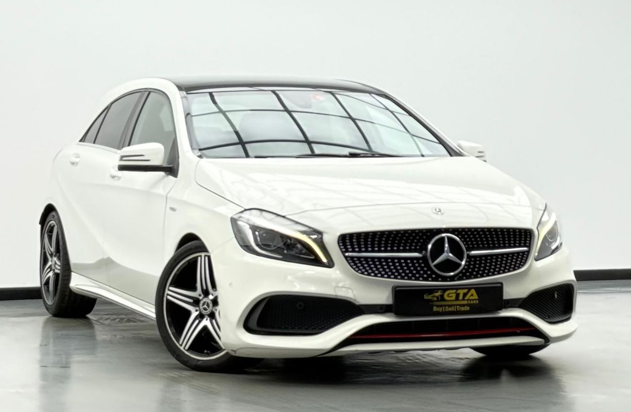 Mercedes-Benz A 250 std 2.0L (221 HP) 2018 Mercedes Benz A250, Warranty, Service History, Excellent Condition, GCC