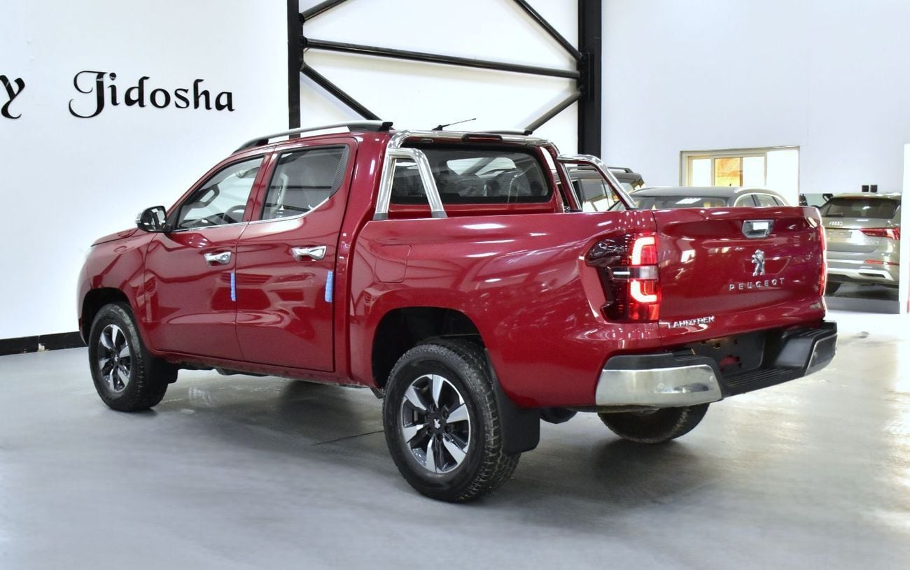 بيجو لاندترك 4X4 EXCELLENT DEAL for our Peugeot Landtrek 4WD ( 2023 Model ) in Red Color GCC Specs