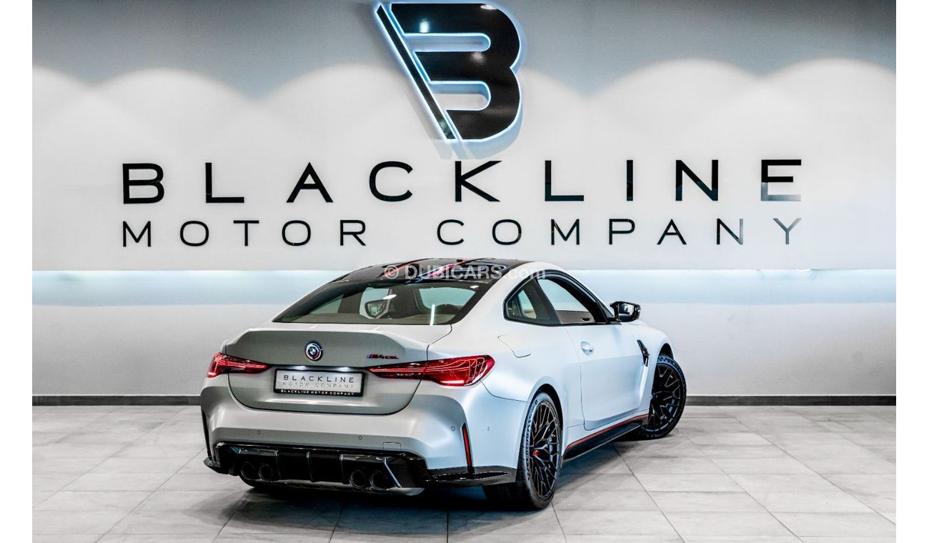 بي أم دبليو M4 2023 BMW M4 CSL, 2027 BMW Warranty + Service Contract, As New Condition, GCC