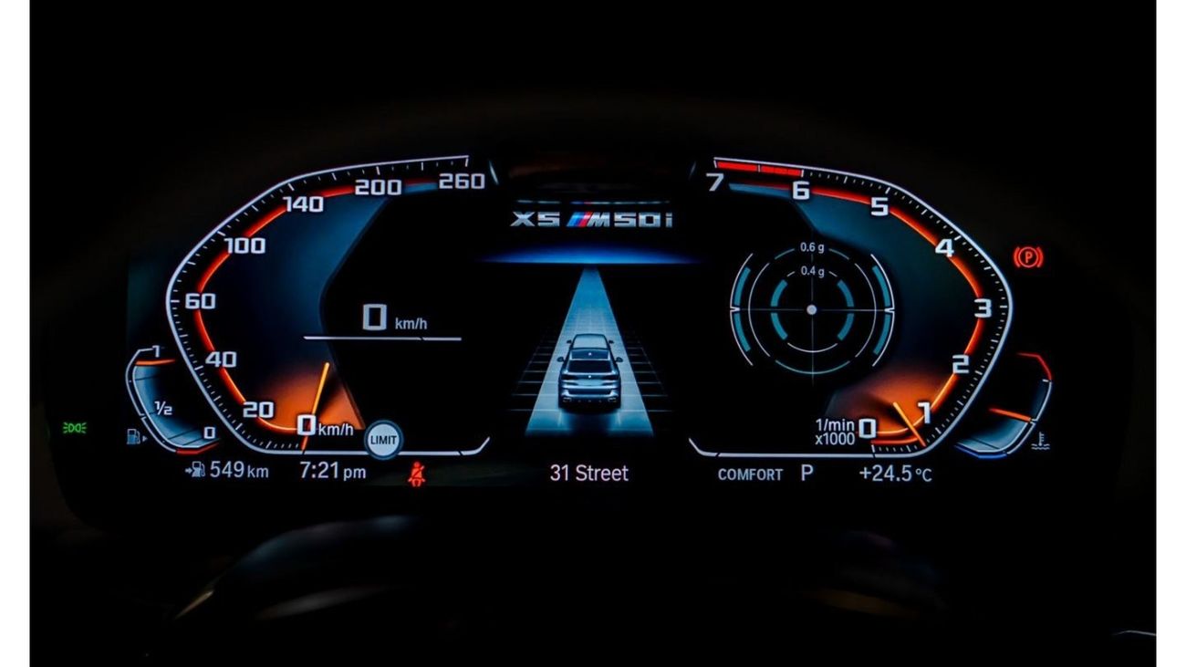 BMW X5 50i M Sport 2020 BMW X5 M50i, 2026 BMW Warranty + Service Contract, Low KMs, GCC