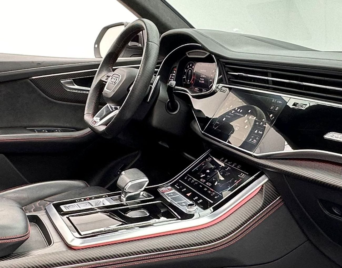 Audi RSQ8 quattro 4.0L 2020 Audi RS Q8, 1 Year Warranty Unlimited Km, Audi Full Service History, GCC