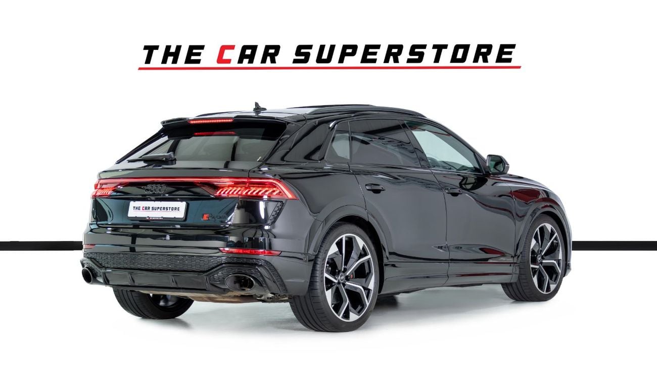 Audi RS Q8 TFSI quattro 4.0L Black On Black-Al Nabooda Warranty andService Contract-Special Order-Carbon Cerami