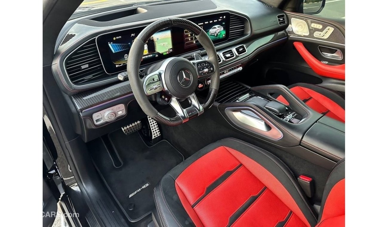 Mercedes-Benz GLE 63 AMG S 4MATIC+ GLE 63S  COUPE AMG  627HP 2021 GCC FULL CARBON FiBRE  FULL SERVICE HISTORY  WITH A GUARANT