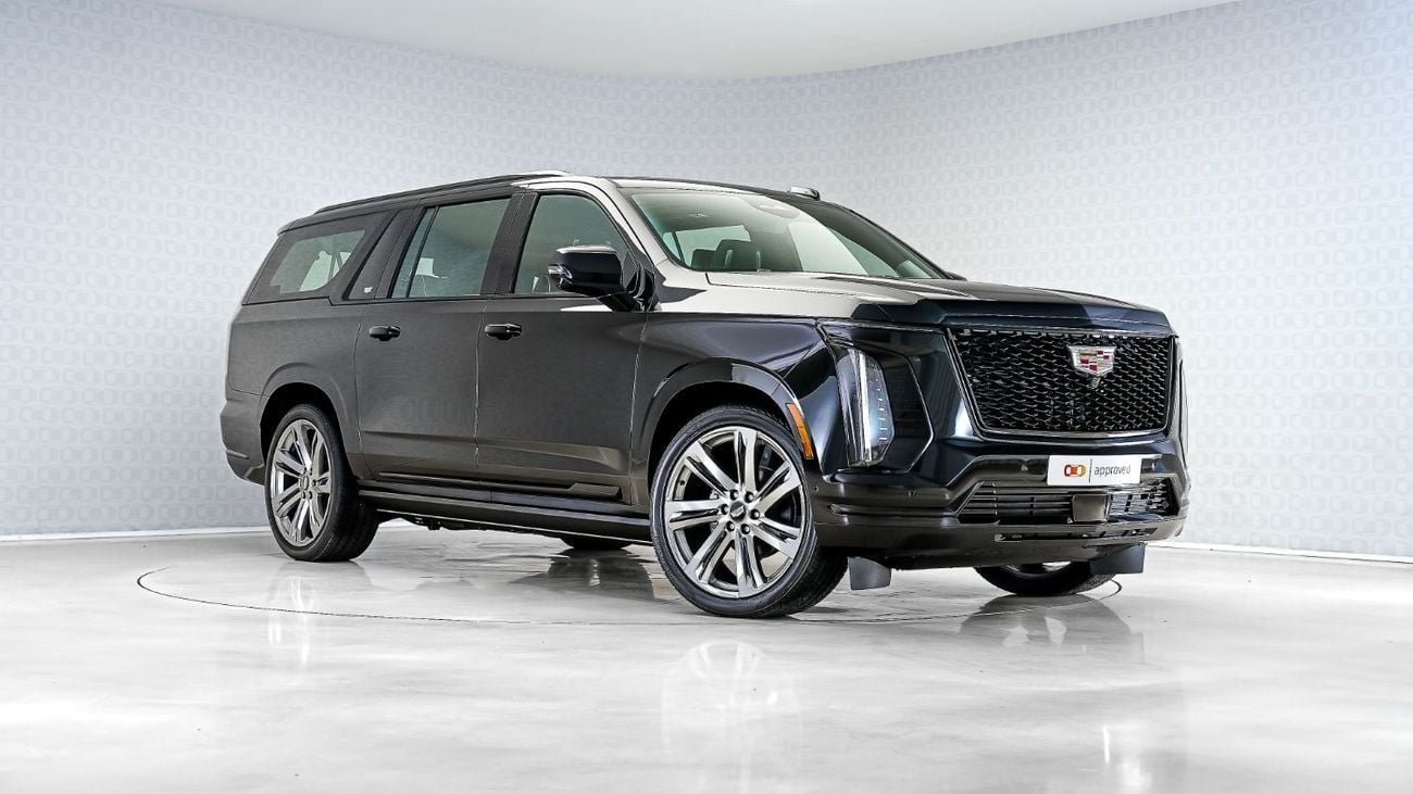 Cadillac Escalade Sport Platinum 6.2L AWD | AED 9,082 PM | Warranty - Service  December 2030 | GCC