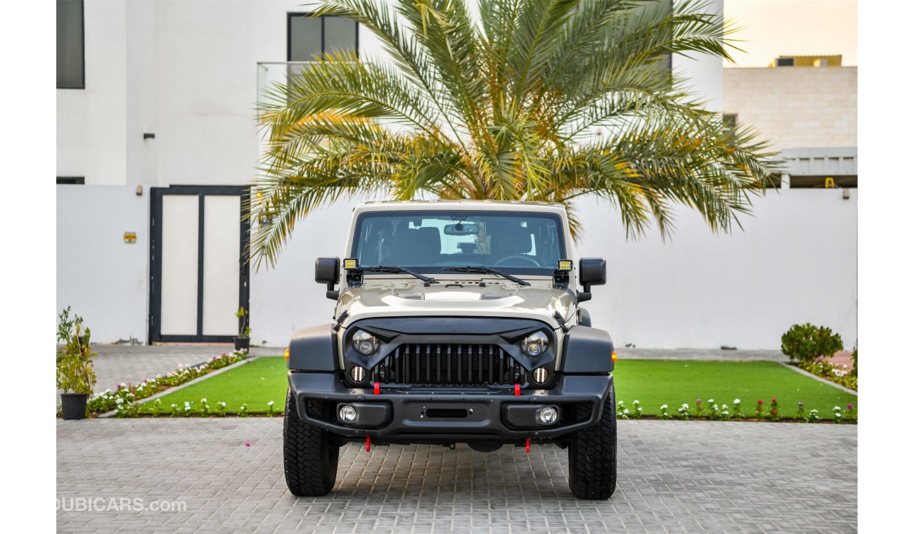 Jeep Wrangler 1941 Edition - Agency Warranty and Service Contract! - GCC - AED 1,802 PER MONTH - 0% DOWNPAYMENT