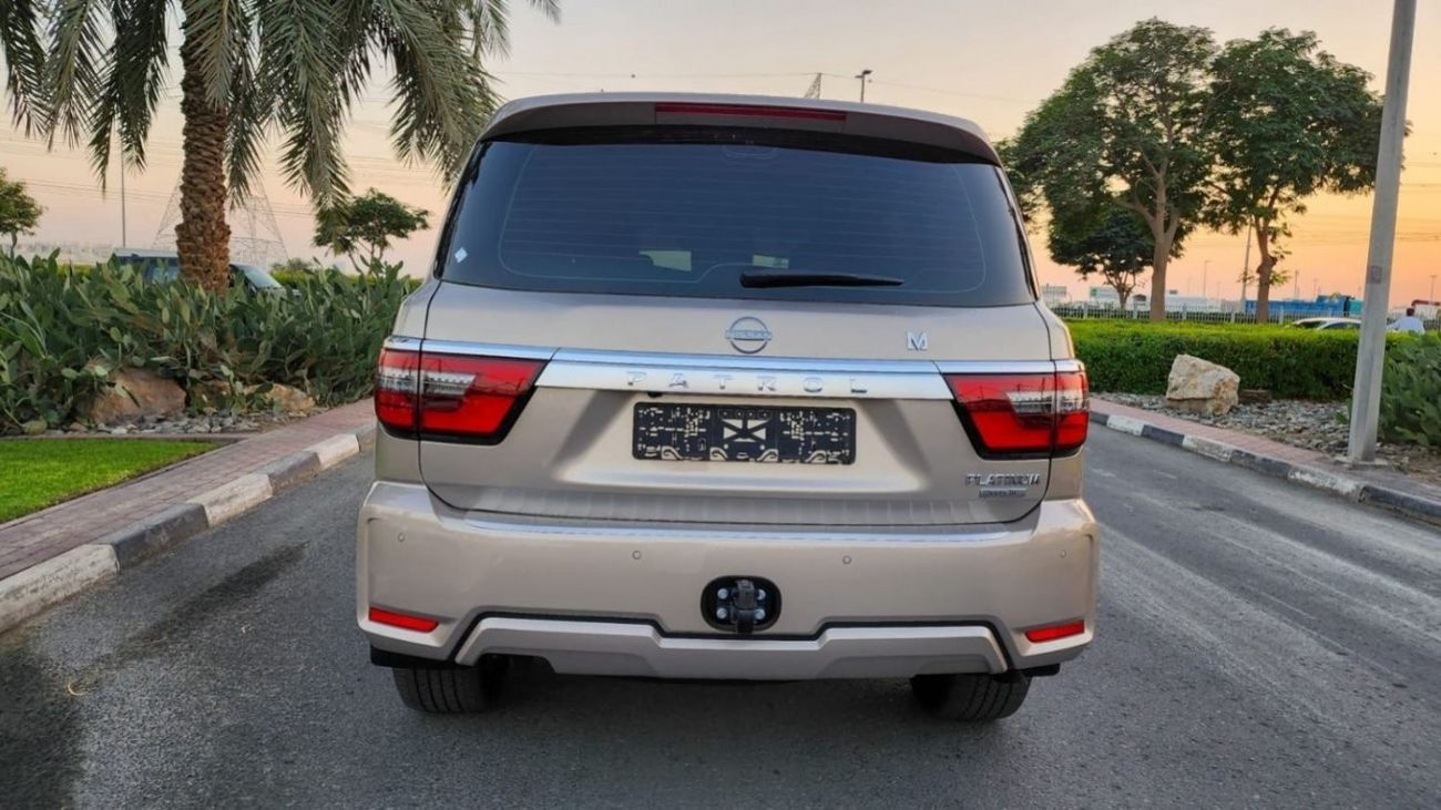 نيسان باترول LE Platinum / V 8 / GCC Specs / Single Owner / Under Warranty