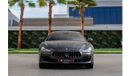 Maserati Ghibli | 1,958 P.M  | 0% Downpayment | Full Al Tayer History | Remote Start!