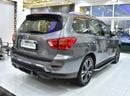 نيسان باثفايندر EXCELLENT DEAL for our Nissan Pathfinder SV 4WD ( 2018 Model ) in Grey Color GCC Specs