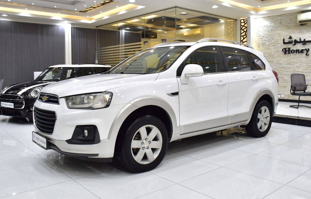 Chevrolet Captiva EXCELLENT DEAL for our Chevrolet Captiva LT ( 2017 Model ) in White Color GCC Specs
