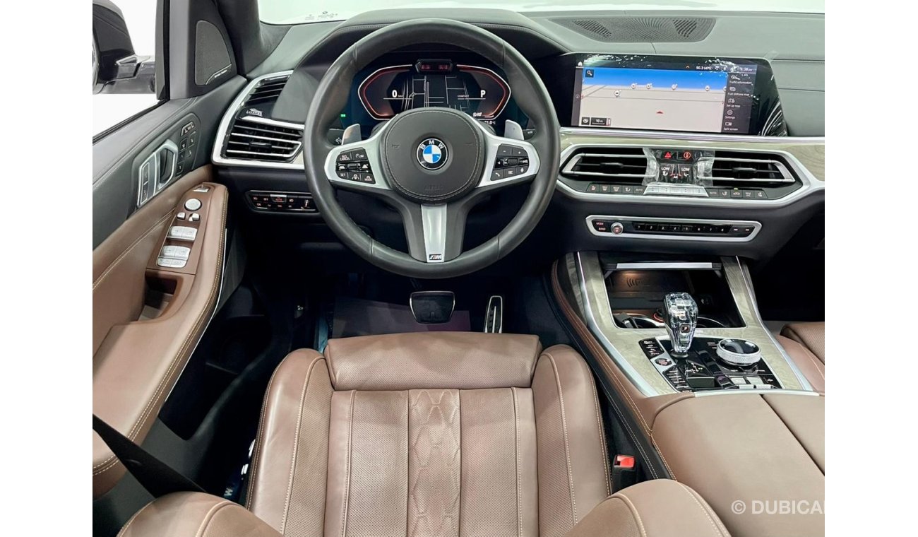 بي أم دبليو X7 40i M سبورت بريميوم 2020 BMW X7 xDrive40i M-Sport, BMW Warranty 2026, BMW Service Contract 2026, Low