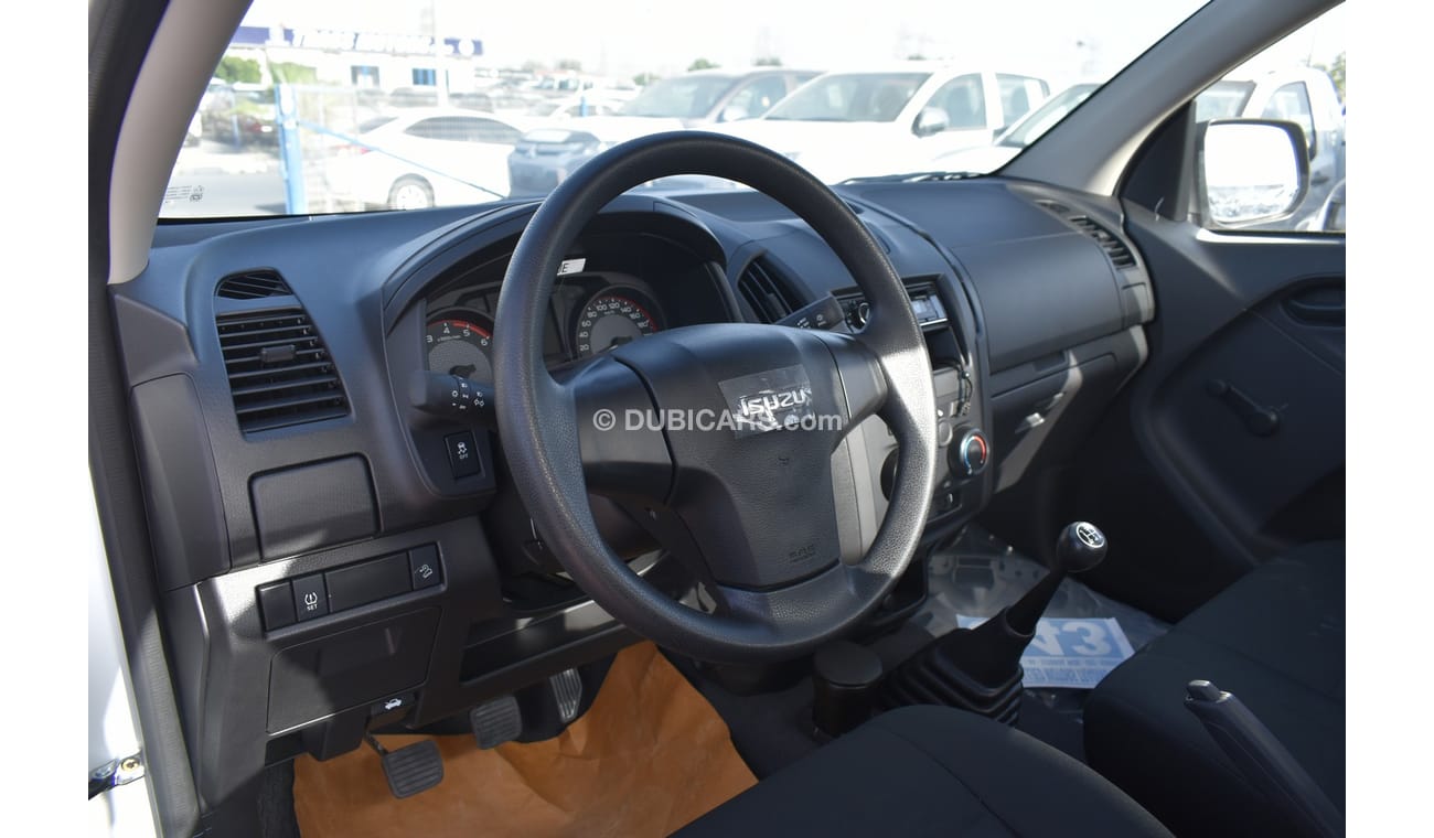 Isuzu DMax 2.5 - TD - S/C - Flat Deck - For Export Only - Wht_Blk