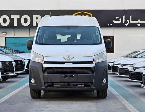 تويوتا هاياس HIGHROOF DX PASSENGER / 13 SEATER / 2.8L DIESEL M/T / BLACK BUMPER / CODE# H28PD
