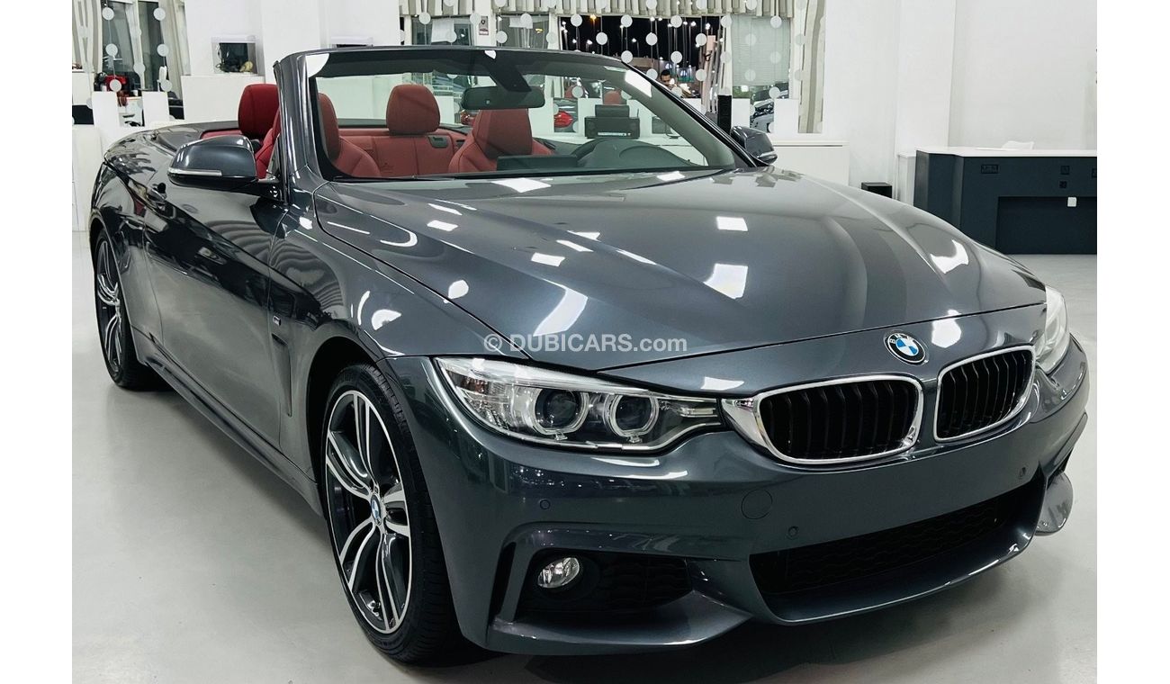 BMW 428i M Sport GCC .. FSH .. Perfect Condition .. Convertible .
