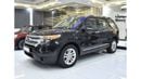 Ford Explorer EXCELLENT DEAL for our Ford Explorer XLT 4WD ( 2015 Model ) in Black Color GCC Specs