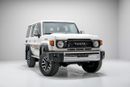 تويوتا لاند كروزر 70 Hardtop 2.8L - Manual - White Inside Bluish Grey | Export Only