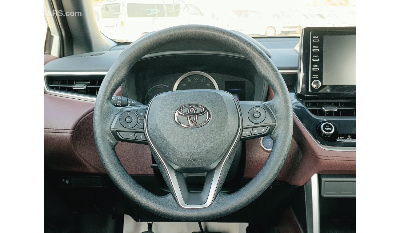Toyota Corolla Cross 1.8L HYBRID / LEATHER SEATS / DVD+CAMERA / SUNROOF (CODE # TCCH-01)