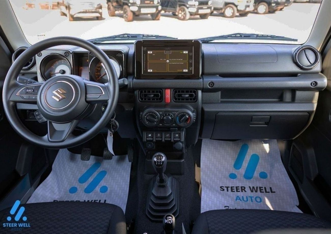 سوزوكي جيمني GL 1.5L 4X4 5MT 2024 - 7 INCH DISPLAY AUDIO - HILL DESCENT CONTROL - EXPORT ONLY