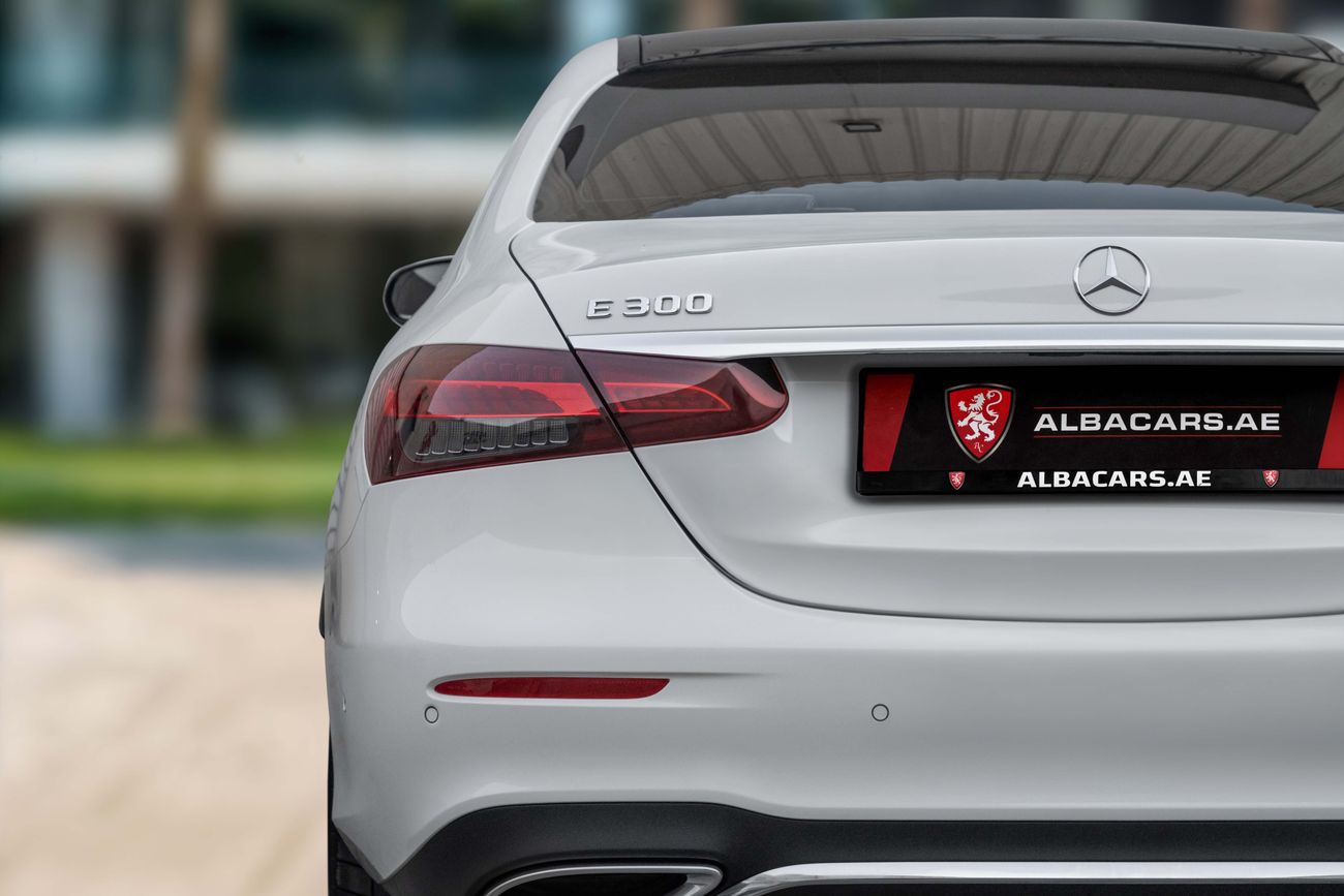 مرسيدس بنز E300 AMG | 3,819 P.M | 0% Downpayment | Mercedes E300 Agency Warranty & Service!