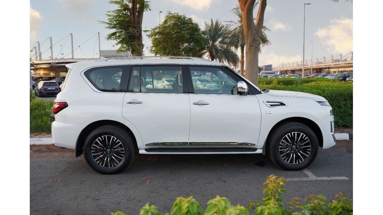 نيسان أرمادا 2024 NISSAN PATROL Y62 VK56 PLATINUM 5.6L GCC 4WD 0Km