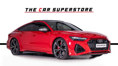 Audi RS7 TFSI quattro 4.0L GCC-1 Owner-Al Nabooda Service Contract Until 2028-Tango Red Special Color