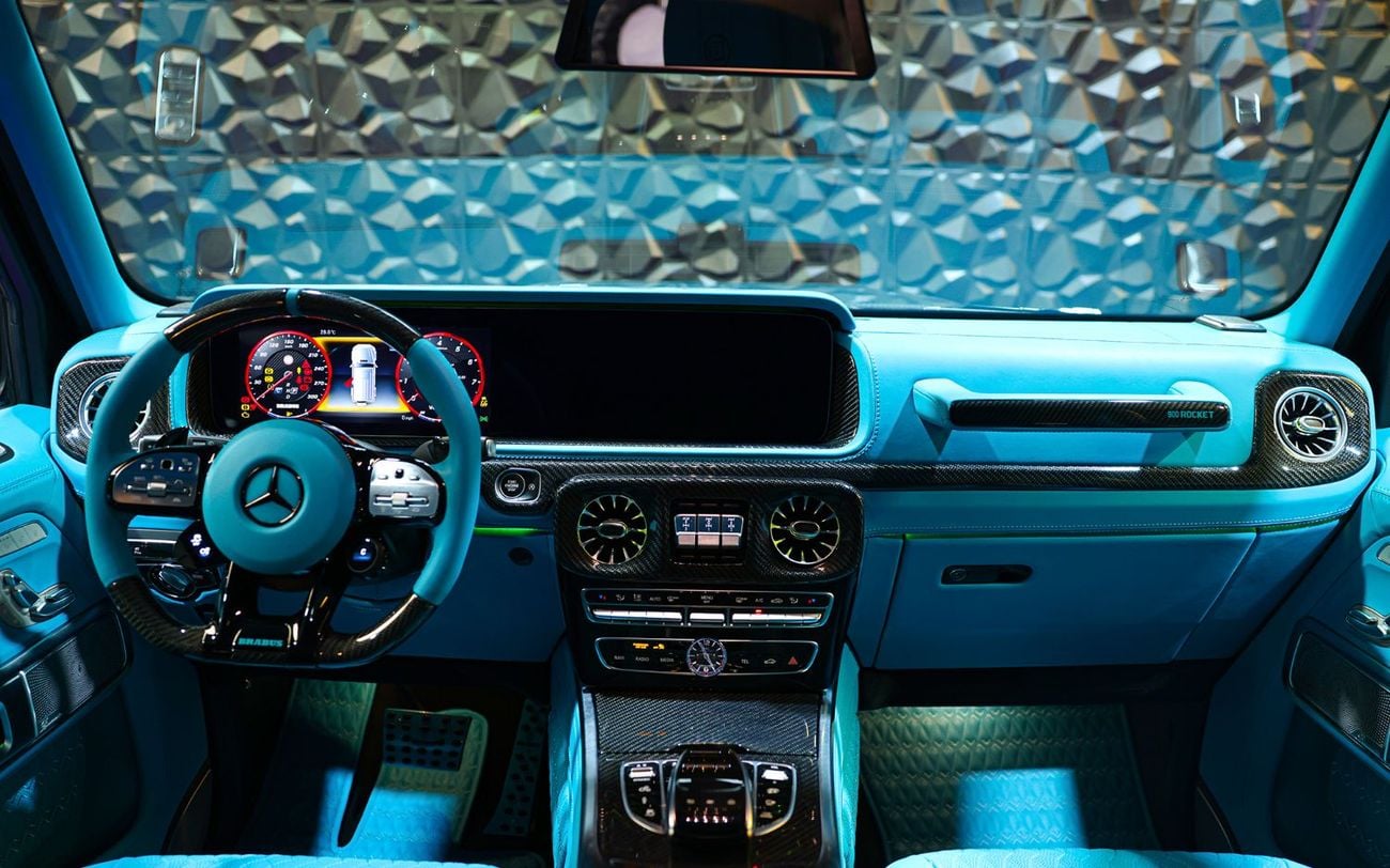 برابوس 900 - مرسيدس-AMG G 63 Brabus G900 Rocket edition Black metallic