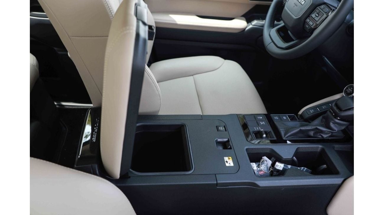 تويوتا برادو تويوتا برادو 2024 TX 2.4 - أبيض من الداخل بيج | للتصدير فقط