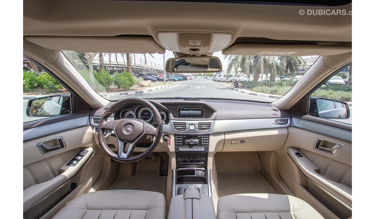 Mercedes-Benz E300 - 2014 - GCC - ZERO DOWN PAYMENT - 1950 AED/MONTHLY - 1 YEAR WARRANTY