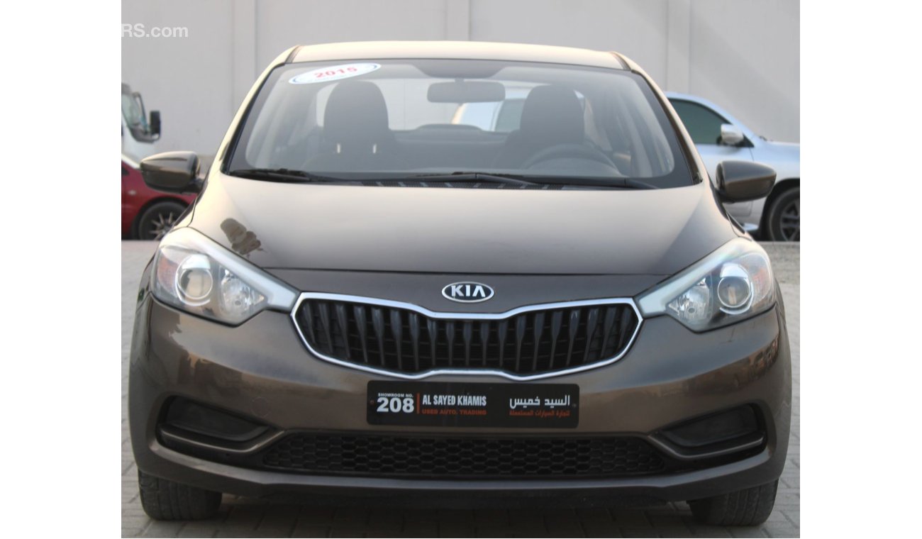 Kia Cerato KIA CERATO 2015 GCC 1.6 GRAY EXCELLENT CONDITION WITHOUT ACCIDENTS