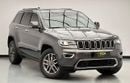 جيب جراند شيروكي 2020 Jeep Grand Cherokee Limited, 1 Year Warranty Unlimited Km, Service History, GCC